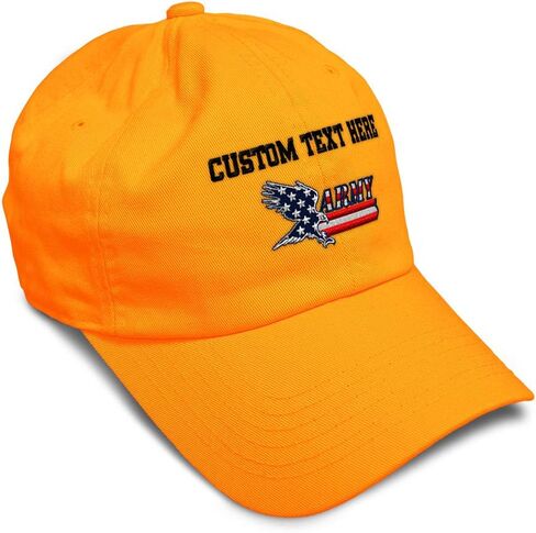 Speedy Pros Soft Baseball Cap Army American Flag Embroidery Cotton Embroidered Dad Hats for Men & Women in Saudi Arabia