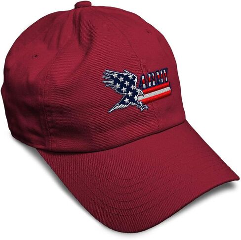Speedy Pros Soft Baseball Cap Army American Flag Embroidery Cotton Embroidered Dad Hats for Men & Women in Saudi Arabia