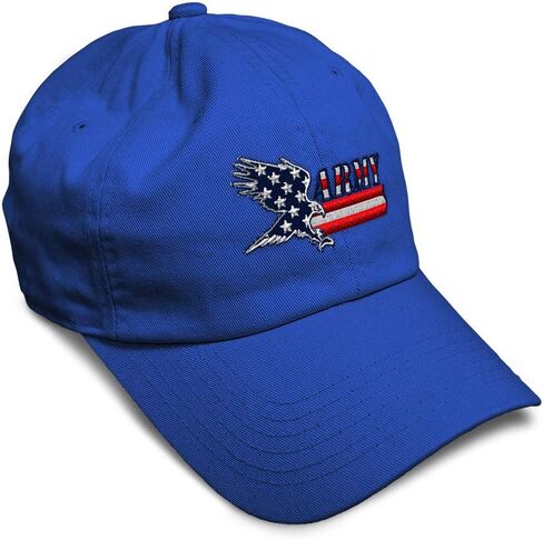 Speedy Pros Soft Baseball Cap Army American Flag Embroidery Cotton Embroidered Dad Hats for Men & Women in Saudi Arabia