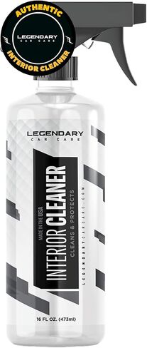 Legendary Interior Cleaner 16oz - All Purpose Interior Detailer & Carpet Cleaner for Cars - Safe on Leather, Plastic, Vinyl, Upholstery & Dashboard - UV Protectant - Tough on Stains & Dirt in Kuwait