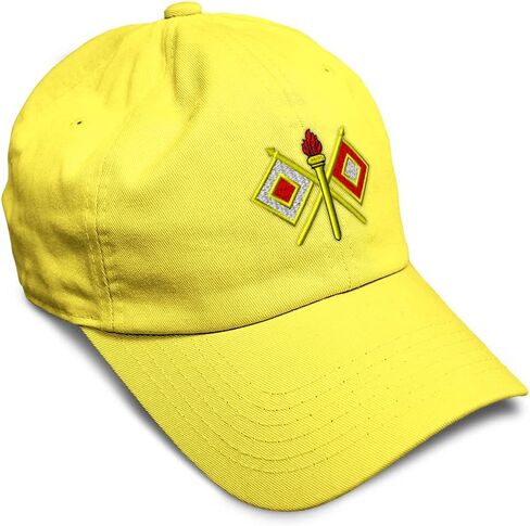 Soft Baseball Cap Signal Corps Embroidery Insignias Signal Corps Embroidery Cotton Dad Hats for Men & Women in Saudi Arabia