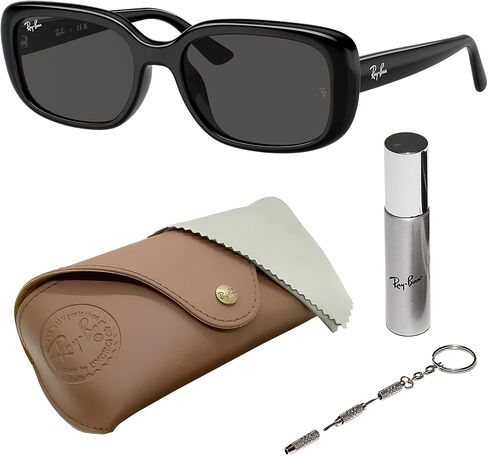 Ray-Ban RB4421D BIO-BASED Square-Round Shaped Sunglasses for Men & Women with Official RAYBAN Eyewear Kit in Saudi Arabia