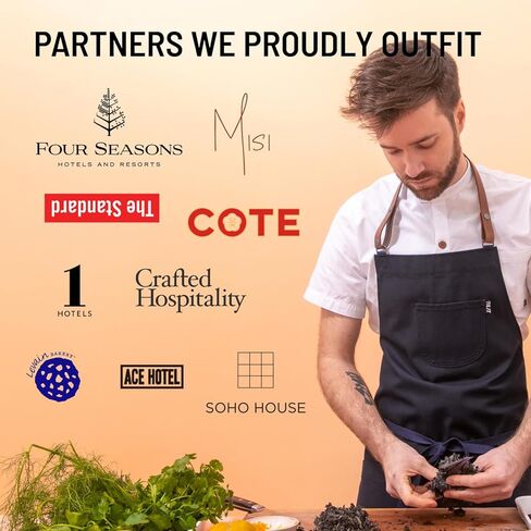 قميص عمل توريد TILIT | قميص عمل الشيف الفاخر، بولو الشيف للجنسين للرجال والنساء | جودة التصميم والوظائف in Saudi Arabia