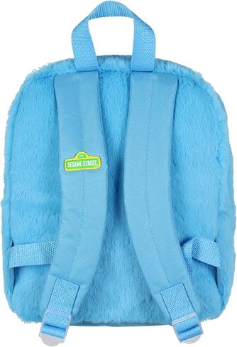 INTIMO Sesame Street Plush Cookie Monster Smile Face 12 Inch Backpack For Daily Use in Saudi Arabia