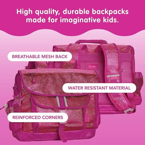 حقيبة ظهر للأطفال من بيكسبي، لون روبي راسبيري سباركليشوس، مقاس متوسط in Kuwait