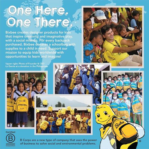 حقيبة ظهر للأطفال من بيكسبي، لون روبي راسبيري سباركليشوس، مقاس متوسط in Kuwait