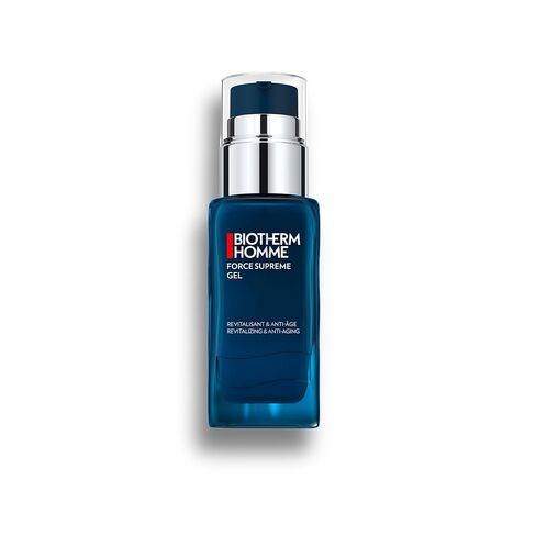 Biotherm Homme Force Supreme Gel, a Revitalizing & Anti-Aging Gel Cream for Men with Pro-Xylane and Blue Algae for Firmer Skin and Suppler Skin, Anti-Aging Skincare, 1.7 Fl. Oz. in Kuwait