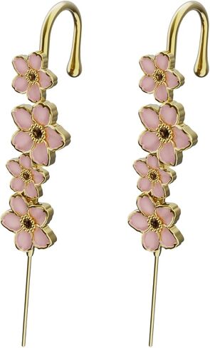 أقراط Cherry Blossom Helix Hook - قابلة للتعديل، لا تسبب الحساسية، على شكل أساور أذن للجنسين in Kuwait