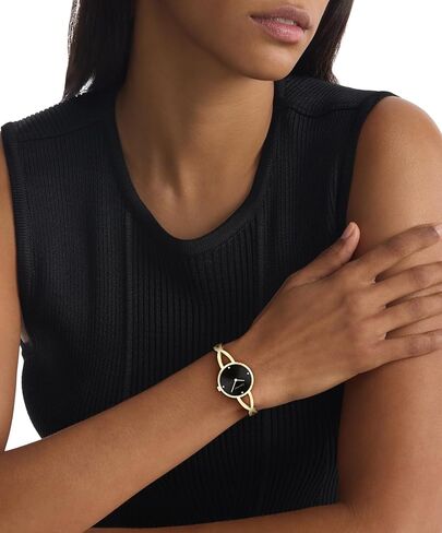 Calvin Klein Sculpted Embrace - Women's 2H Quartz Slim Watch - Stainless Steel Bangle - A Modern Stylish Timepiece for Her - 28mm in Saudi Arabia
