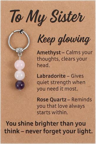 Sister Birthday Gifts Sisters Keychain, Sisters Gift for Women Birthday, Big Little Best Sister Adult Christmas Gift for Women Girls in Saudi Arabia