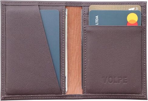 VOLPE Slim Wallet Genuine Leather for Men and Women in Saudi Arabia
