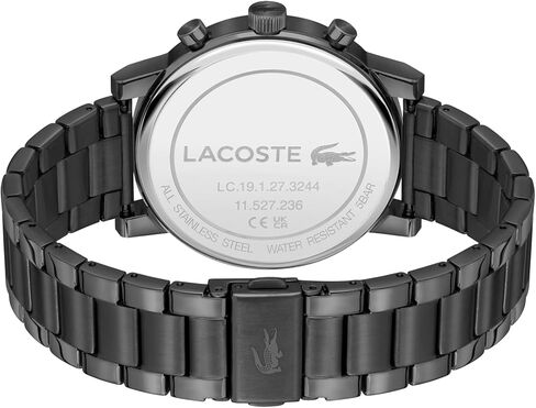 Lacoste Replay Men's Multifunction Watch - Link Bracelet - Minimalist Look - Gift for Him - 43mm in Saudi Arabia