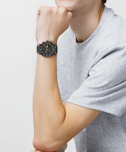 Lacoste Replay Men's Multifunction Watch - Link Bracelet - Minimalist Look - Gift for Him - 43mm in Saudi Arabia