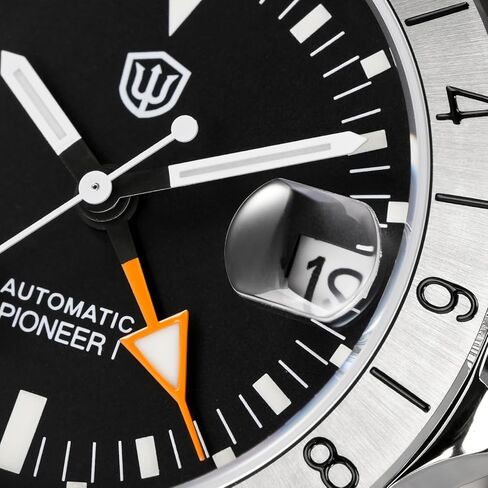 watchdives GMT Watches for Men WD16570 V2 Dual Time Zone Dive Watch NH34 Automatic Wristwatch 37mm Sapphire Crystal in Saudi Arabia