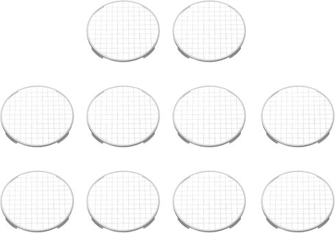 PATIKIL 10Pcs Incense Burner Pads, 6cm Stainless Steel Web Shape Burner Mesh Screen Use for Yoga Spa Room Home Office in Saudi Arabia