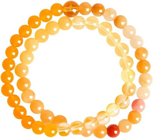 Women's Double-Circle Five Elements (Gold/Wood/Water/Fire/Earth) Feng Shui Bracelet - Crystal Wealth Bracelet | Balances Energy, Brings Good Luck, Abundance & Positive Vibes for Daily Wear in Saudi Arabia