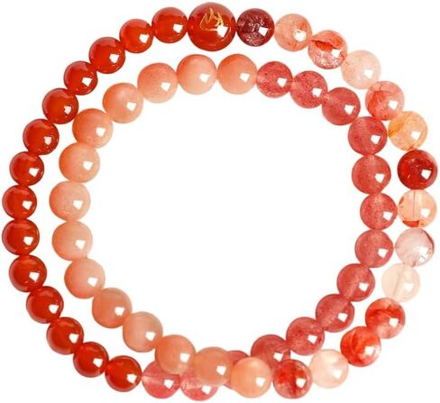 Women's Double-Circle Five Elements (Gold/Wood/Water/Fire/Earth) Feng Shui Bracelet - Crystal Wealth Bracelet | Balances Energy, Brings Good Luck, Abundance & Positive Vibes for Daily Wear in Saudi Arabia