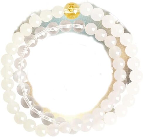 Women's Double-Circle Five Elements (Gold/Wood/Water/Fire/Earth) Feng Shui Bracelet - Crystal Wealth Bracelet | Balances Energy, Brings Good Luck, Abundance & Positive Vibes for Daily Wear in Saudi Arabia