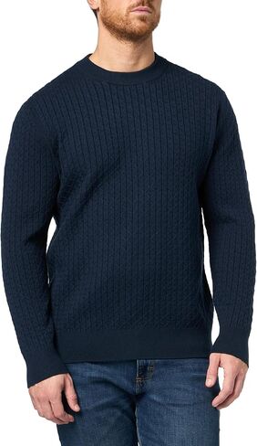 KARL LAGERFELD Men's Crewneck Long Sleeve Regular Fit Basic Shirt in Saudi Arabia