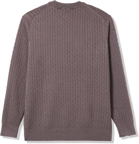KARL LAGERFELD Men's Crewneck Long Sleeve Regular Fit Basic Shirt in Saudi Arabia