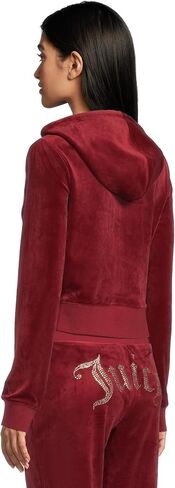 Juicy Couture womens Classic Juicy Hoodie With Bling in Saudi Arabia