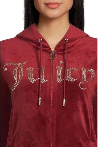 Juicy Couture womens Classic Juicy Hoodie With Bling in Saudi Arabia