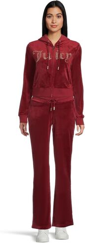Juicy Couture womens Classic Juicy Hoodie With Bling in Saudi Arabia