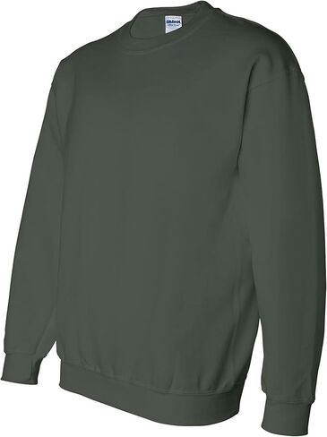 Gildan Men's Heavy Blend Crewneck Sweatshirt, Forest Green, X-Large in Saudi Arabia