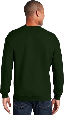 Gildan Men's Heavy Blend Crewneck Sweatshirt, Forest Green, X-Large in Saudi Arabia