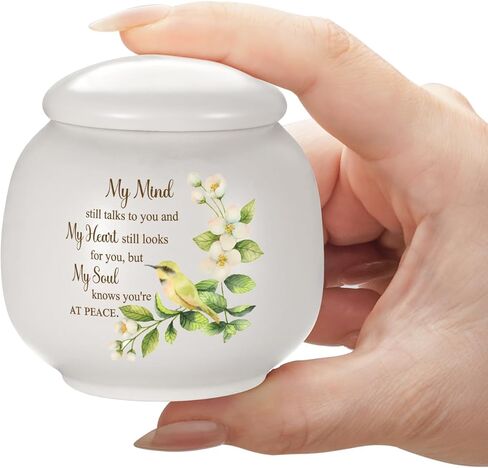Small Urn for Human Ashes Ceramic Urn for Ashes for Women Keepsake Cremation Urn for Memorial in Saudi Arabia