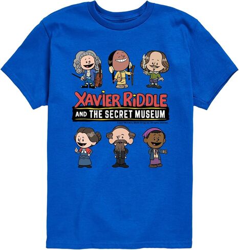 Xavier Riddle and The Secret Museum - Historical Grid - Toddler and Youth Short Sleeve Tee in Saudi Arabia