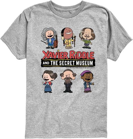 Xavier Riddle and The Secret Museum - Historical Grid - Toddler and Youth Short Sleeve Tee in Saudi Arabia