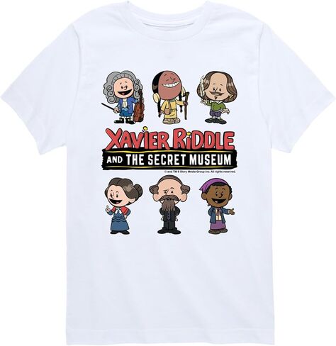 Xavier Riddle and The Secret Museum - Historical Grid - Toddler and Youth Short Sleeve Tee in Saudi Arabia