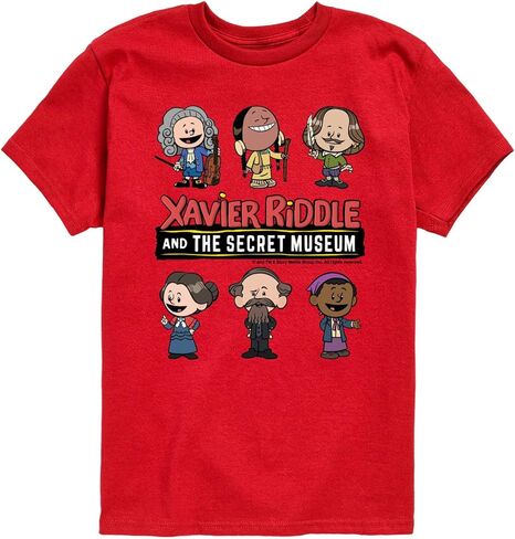 Xavier Riddle and The Secret Museum - Historical Grid - Toddler and Youth Short Sleeve Tee in Saudi Arabia