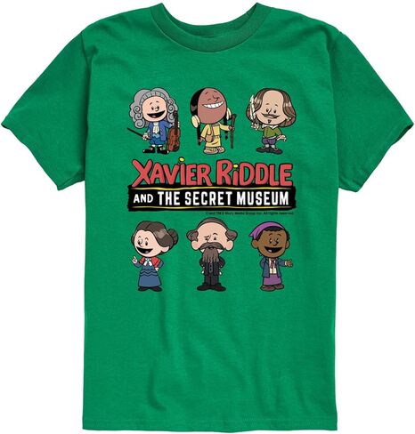 Xavier Riddle and The Secret Museum - Historical Grid - Toddler and Youth Short Sleeve Tee in Saudi Arabia