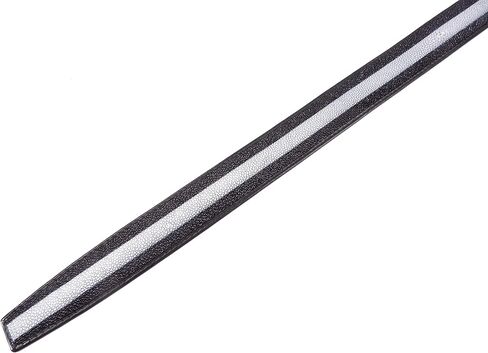 Genuine Stingray Shagreen Skin Leather Long Strip Casual Men's Belt 46" Black (Black) in Saudi Arabia