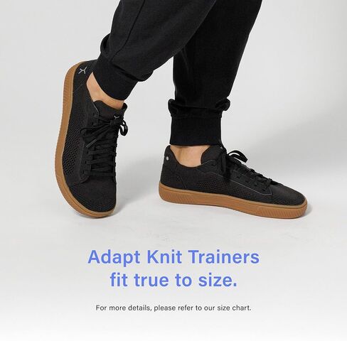 Adapt Knit Trainer – Wide Toe Box Shoe with Earth-Link Grounding, Zero-Drop Sole, Breathable Knit Upper & Machine Washable – Perfect for Daily Wear & Light Training in Saudi Arabia