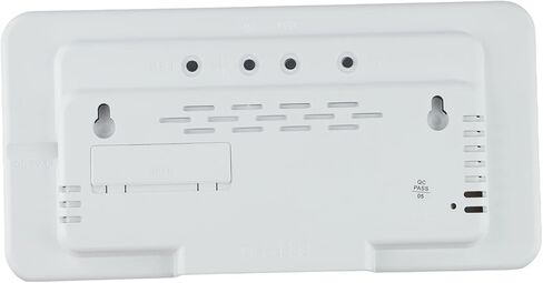 Large Display USB Digital Alarm Clock, Clock with Temperature Display, Voice Control, for Bedroom Living Room Or Office Environment(A) in Saudi Arabia