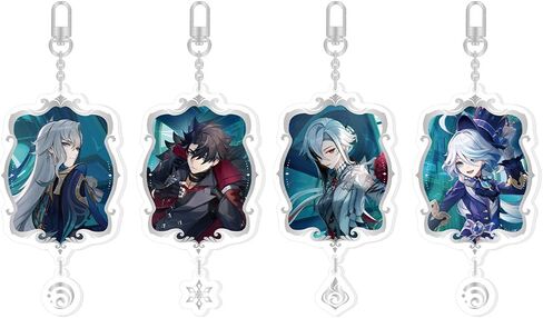 GENSHIN IMPACT Themed Series Acrylic Keychain in Saudi Arabia
