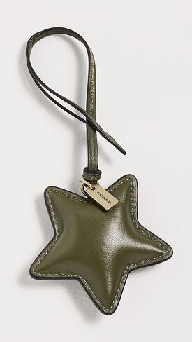 COACH Women's Puffy Star Leather Bag Charm in Saudi Arabia