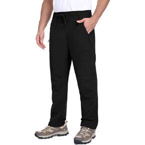 Men's Lightweight Hiking Pants - Breathable, Water-Resistant & UPF 50+ Sun Protection - Perfect for Outdoor, Travel in Saudi Arabia