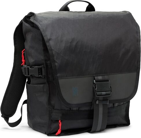 Chrome Industries Warsaw 30L Pack للرجال والنساء-حقيبة الظهر المرافق مع أحزمة البضائع وأكمام الكمبيوتر المحمول للاحتفاظ بأكثر من 16 بوصة-يتم صنع حقيبة للسفر ، العمل ، المشي لمسافات طويلة ، المدرسة ، محمل الطائرة-الأسود-الأسود in Saudi Arabia