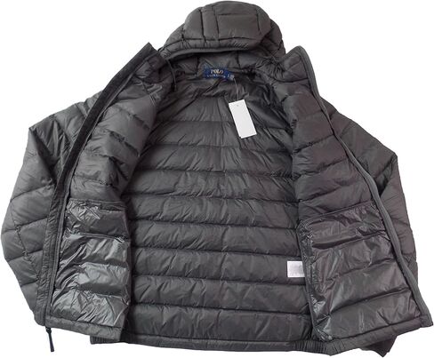 Polo Ralph Lauren Mens Full Zip Hooded Puffer Jacket in Saudi Arabia