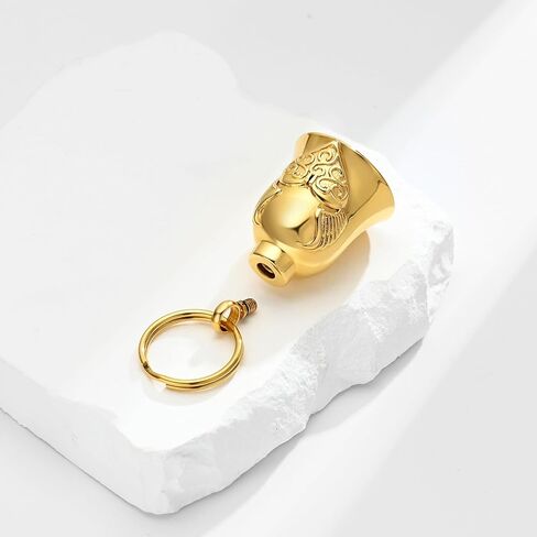 Always in My Heart Cremation Keychain for Ashes Bell Urn Keychain with Angel's Wings Urn Locket Cremation Jewelry in Saudi Arabia