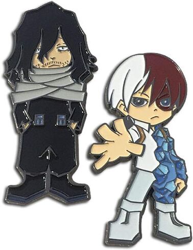 My Hero Academia - Shoto & Aizawa Pins in Saudi Arabia