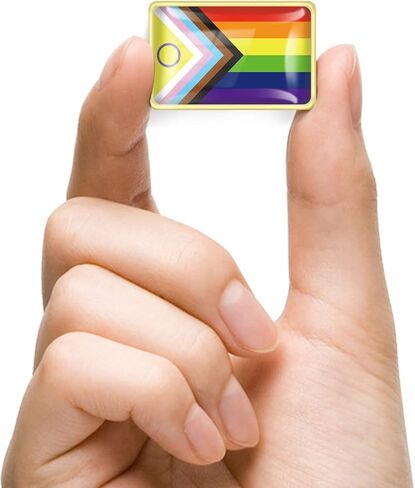 6/20/50/100/200 قطعة دبابيس التقدم الجديدة فخر التلبيب السائبة-LGBT المتحولين جنسيا قوس قزح مثليه ثنائي الجنس مثلي الجنس التقدمي دبوس بروش شارة للرجال ملابس حريمي أكياس القبعات in Saudi Arabia