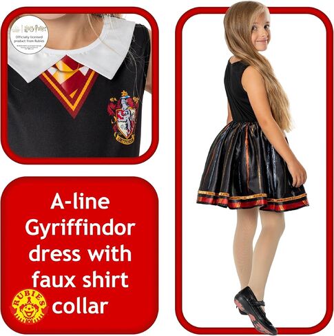 Girls Harry Potter Gryffindor Dress 7-8 years in Saudi Arabia