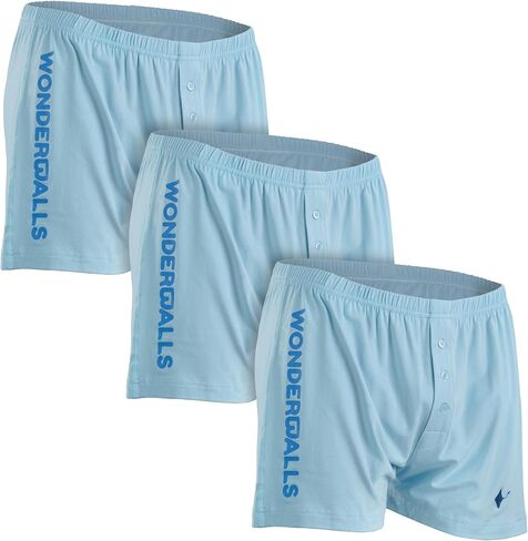 Wonderballs Sport Boxer Underwear for Men – Certified Non-Toxic Ultra-Soft Pima Cotton Modal Athletic Underwear Boxer Shorts in Saudi Arabia