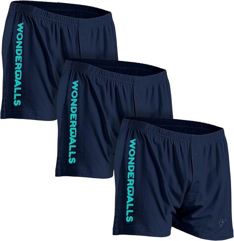Wonderballs Sport Boxer Underwear for Men – Certified Non-Toxic Ultra-Soft Pima Cotton Modal Athletic Underwear Boxer Shorts in Saudi Arabia
