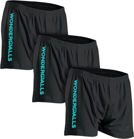 Wonderballs Sport Boxer Underwear for Men – Certified Non-Toxic Ultra-Soft Pima Cotton Modal Athletic Underwear Boxer Shorts in Saudi Arabia